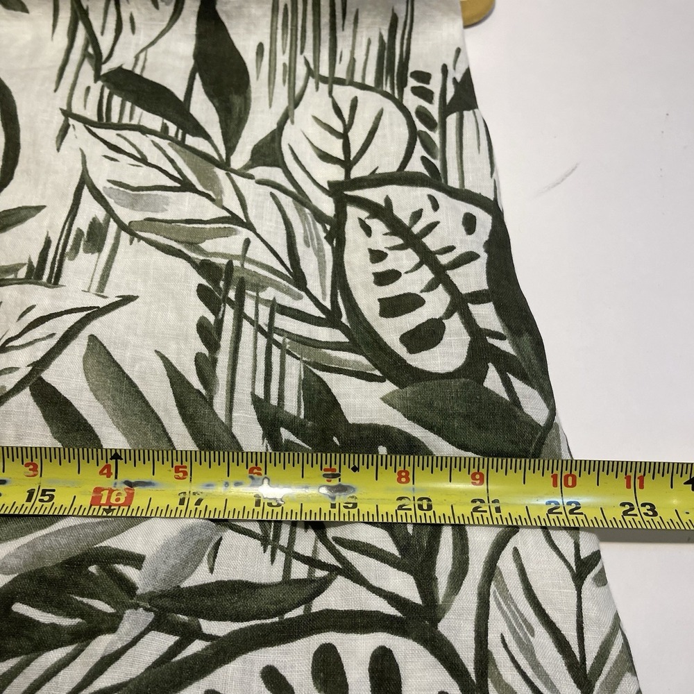 Tahari Linen Floral Shift Sleeveless Small Dress Preppy Coastal Beachy Pockets - Picture 7 of 10